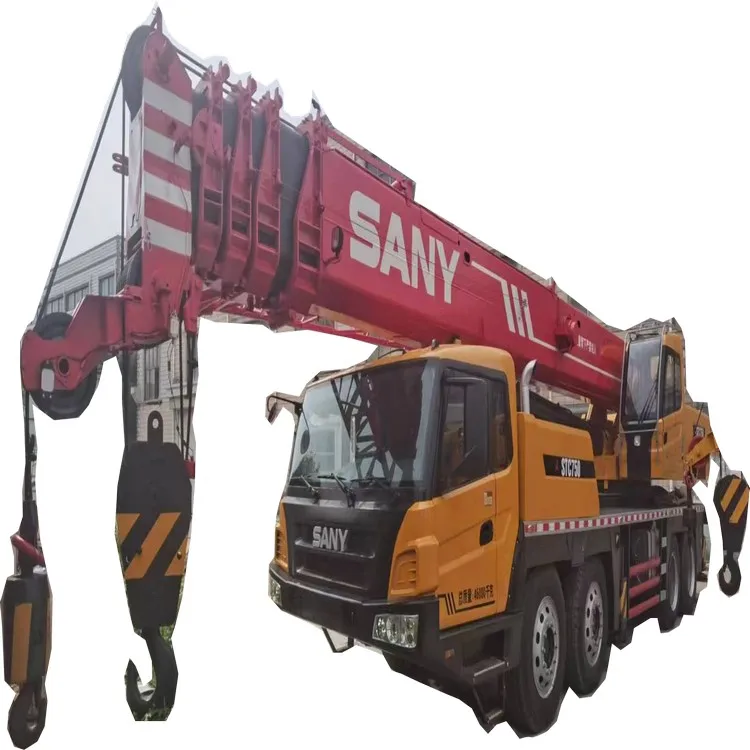 Подержанный 75-тонный автокран Sany STC750 Оригинальный китайский STC500 STC700 STC800 подъемный мобильный кран