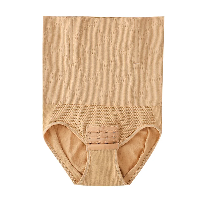 Open Crotch Women Seamless Slimming Underwear 4 Steel Bones High Waist Tummy Control Panties Body Shaper Waist Slimmer Shapewear