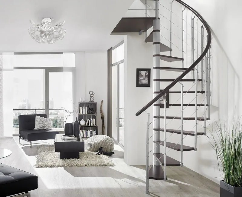 CBDMART Stainless Steel Staircase Stair Lift For Home Models Of Stairs For Second Floor