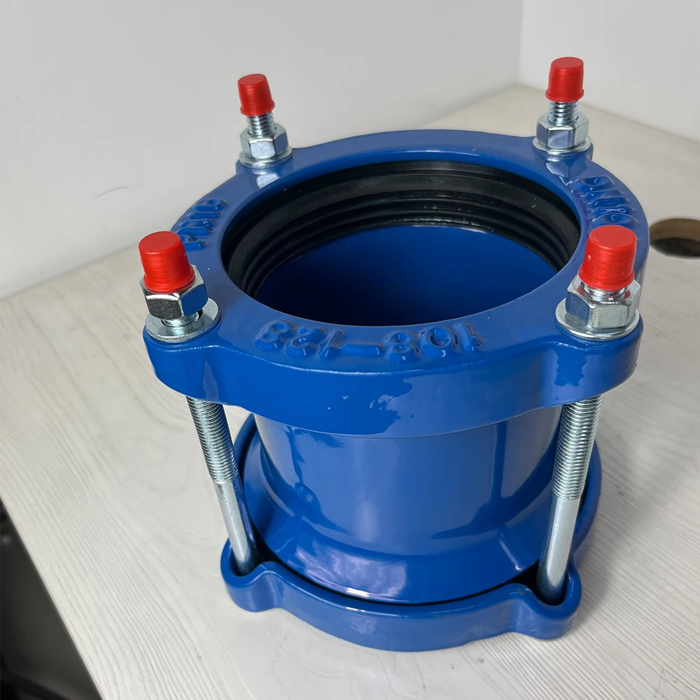 ISO2531 BS EN545 Ductile Iron Pipe Fitting Universal VJ Coupling for CI DI PE PVC Steel Pipe Joint