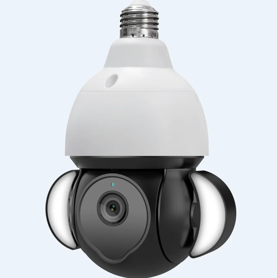 Regis 5MP IP Camera Wireless Wifi 360 Degree Hidden Night Vision Light Bulb Camera CCTV Home Security Camera