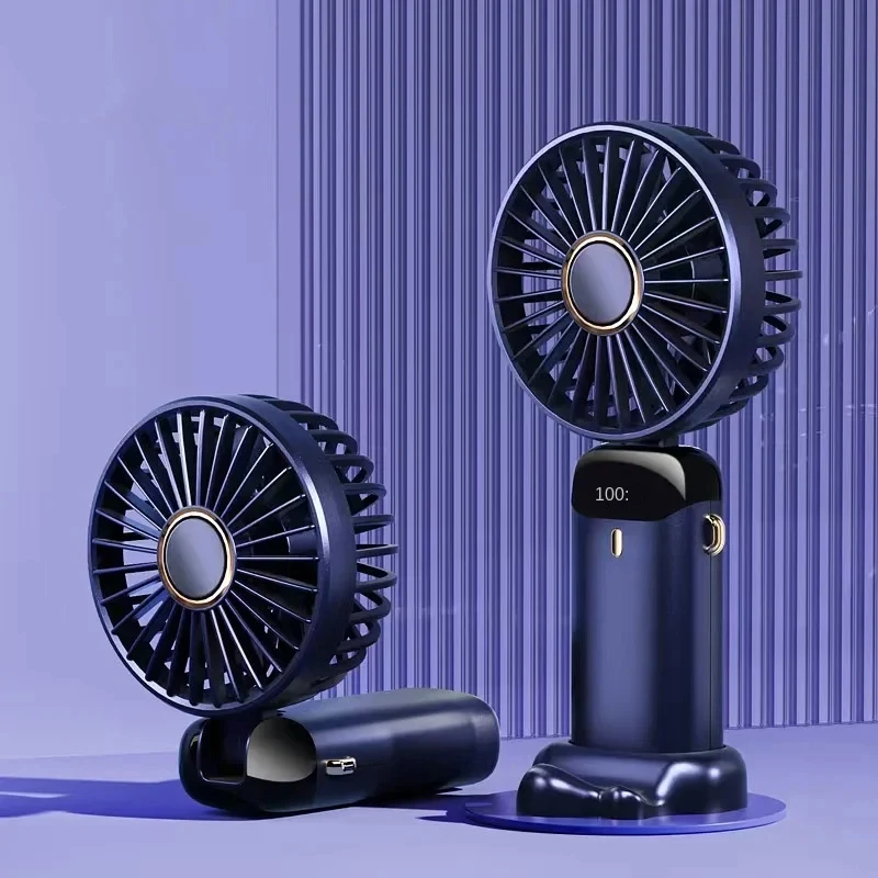 Rechargeable Mini Air Battery Ceiling Fans Summer Battery Charging Cooling Spray USB Portable Electric Hand Small Pocket Fan