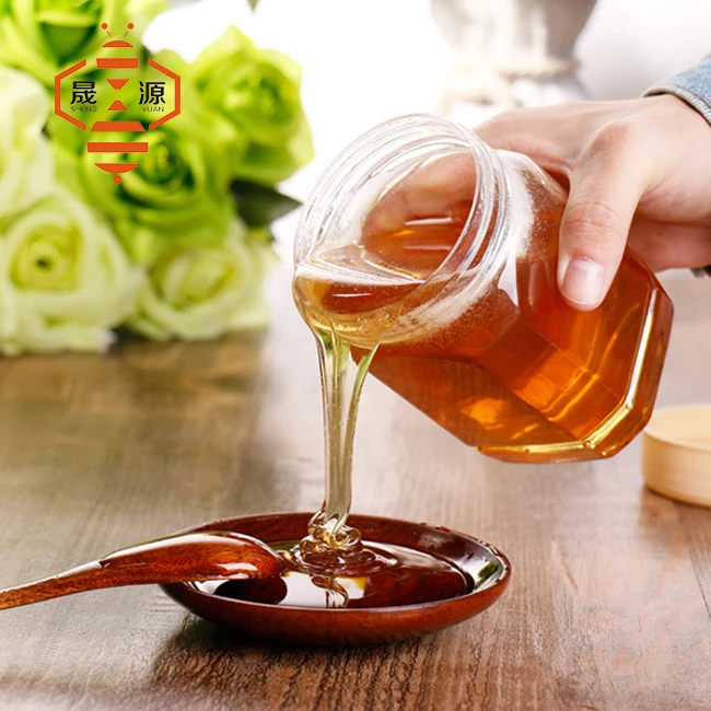 Organic Pure Bee Comb Honey Chinese Natural with 2 Years Bee Honey Shelf Life Grade 1 Bee Honey Grade Bottle Packaging 76 Brix