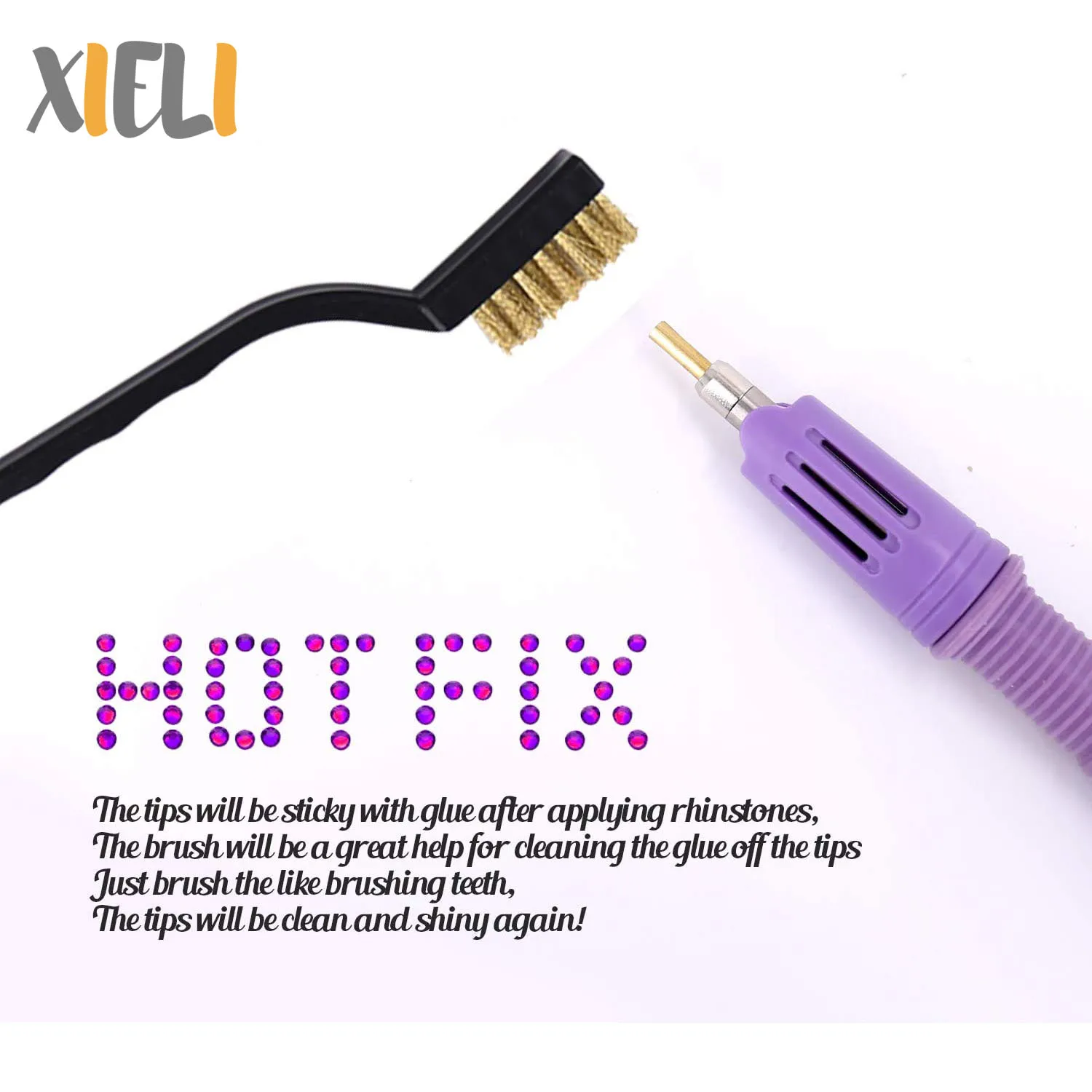  7IN1 DIY Craft Tools HotFix Rhinestone Applicator Wand Setter