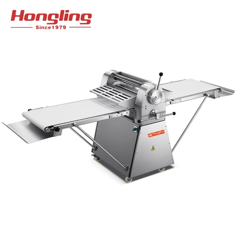 QS-630B Full Stainless Steel Croissant Making Equipment Dough Sheeter For Pastry