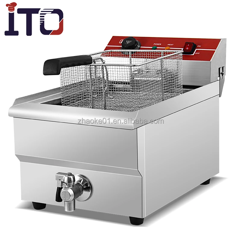 Commercial fish potato plantain chips fats fryer frying machine electric turkey industrial deep fryer