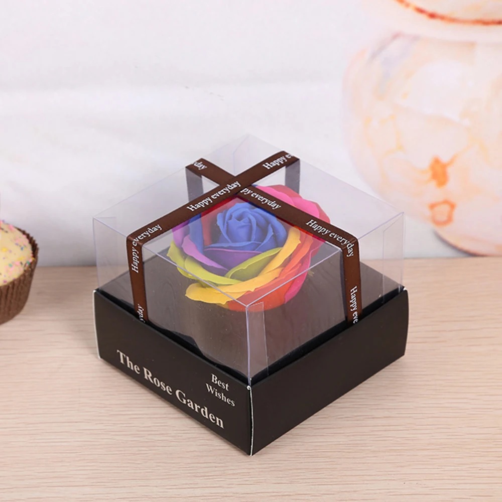 
Hotsale High Quality Artificial Soap Flower with Gift Box Best for Women Anniversary Christmas Valentines Gift 