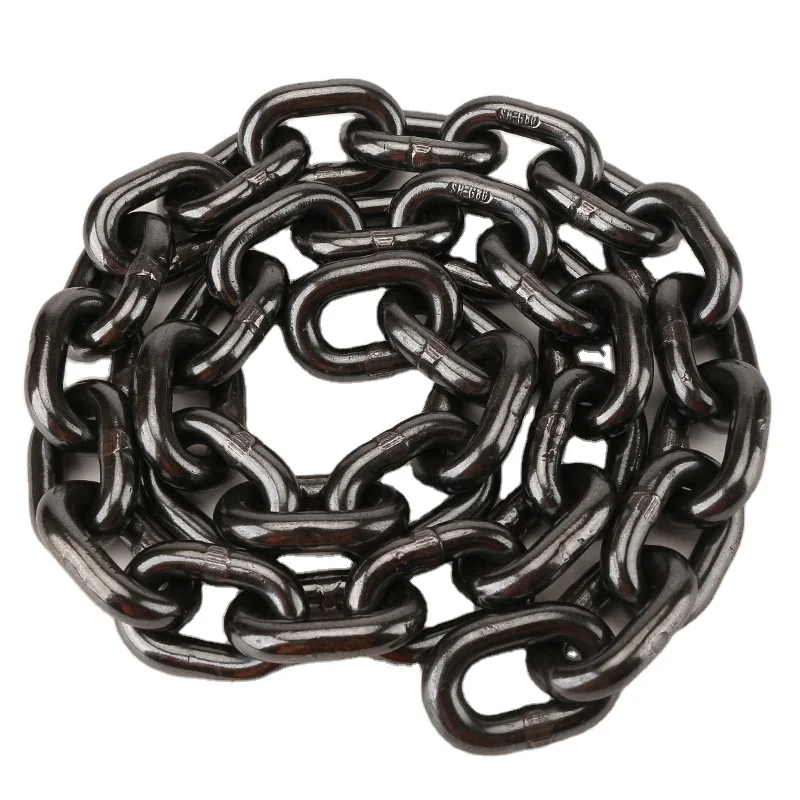G80 Binder Rigging Chain with Double End Hooks for Pulling and Lifting Applications