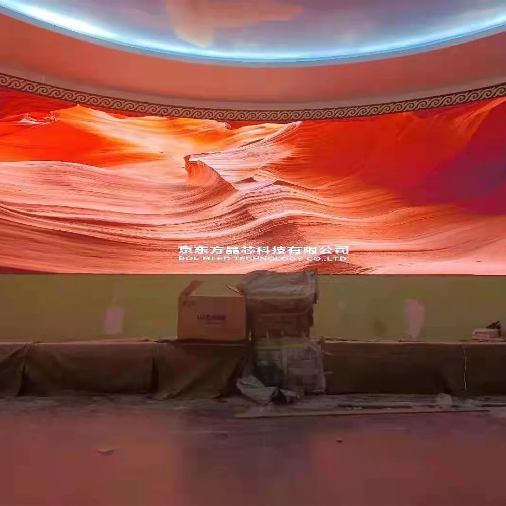 BOE P1.8 полноцветный светодиодный модуль для видеостены SMD небольшие пиксели использования в помещении такие как почта трафик рынок общественное место