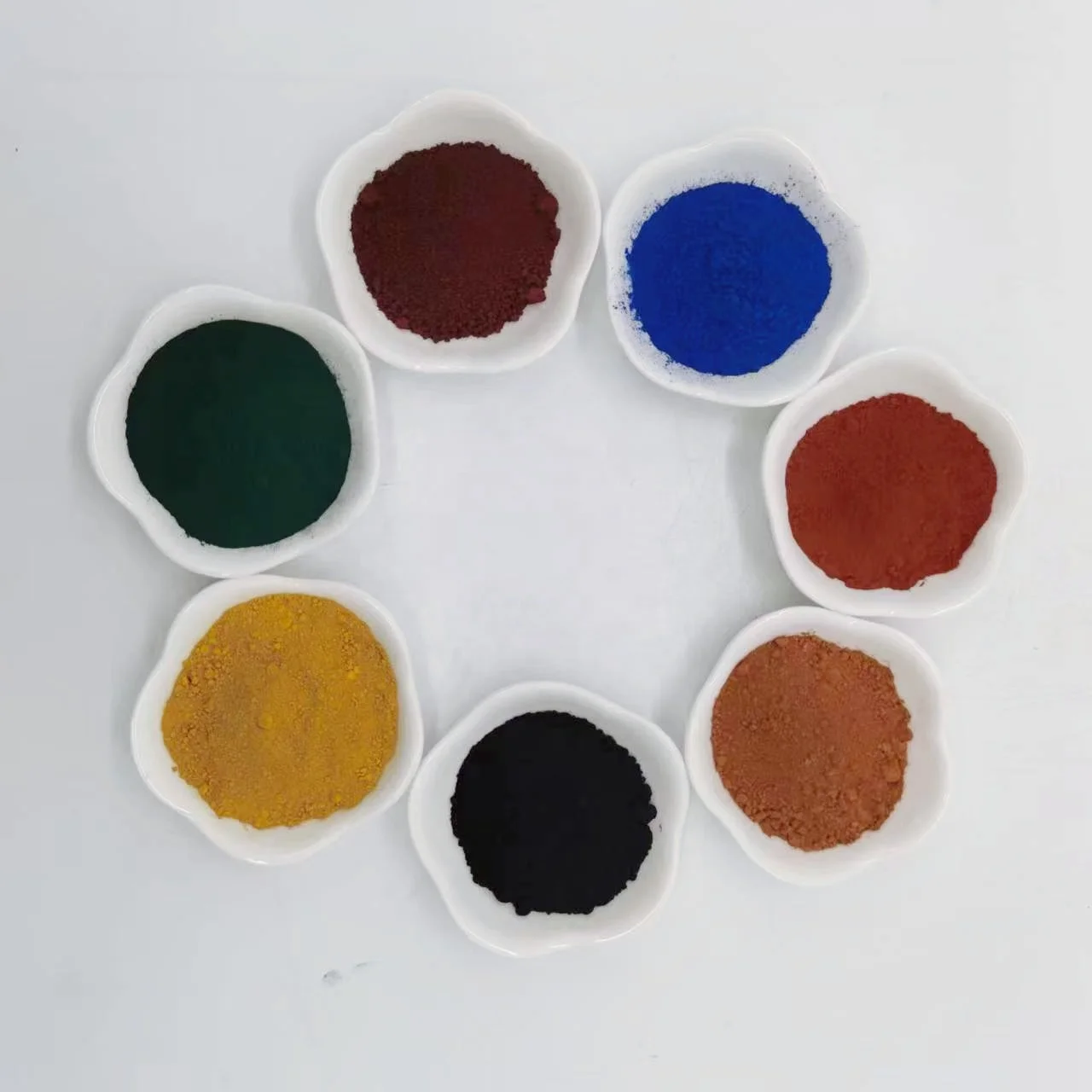 Red iron oxide pigment 130 190 110 for fiber cement roofing sheets concrete roofing tiles
