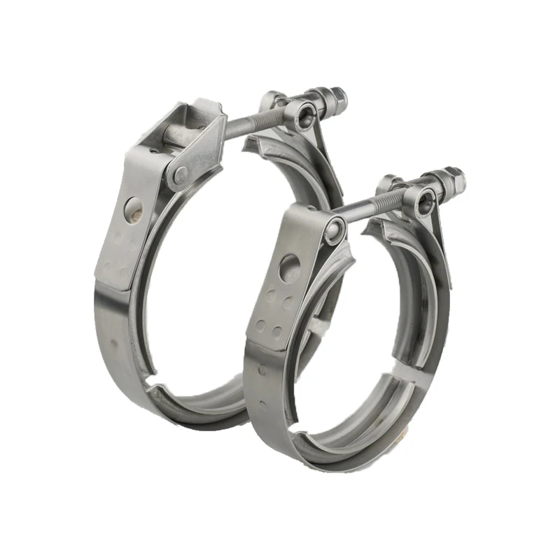 All sizes ss304 v band clamps for exhaust and turbo