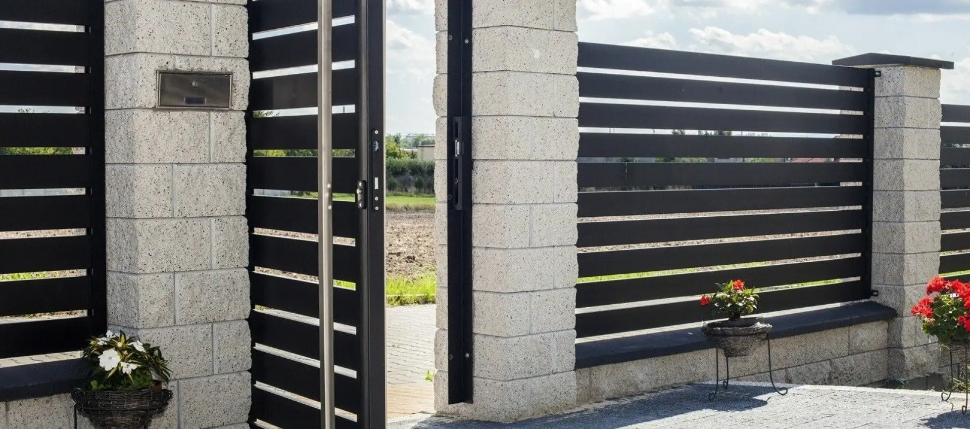 main electric simple design grill entrance external fencing trellis gates aluminum iron