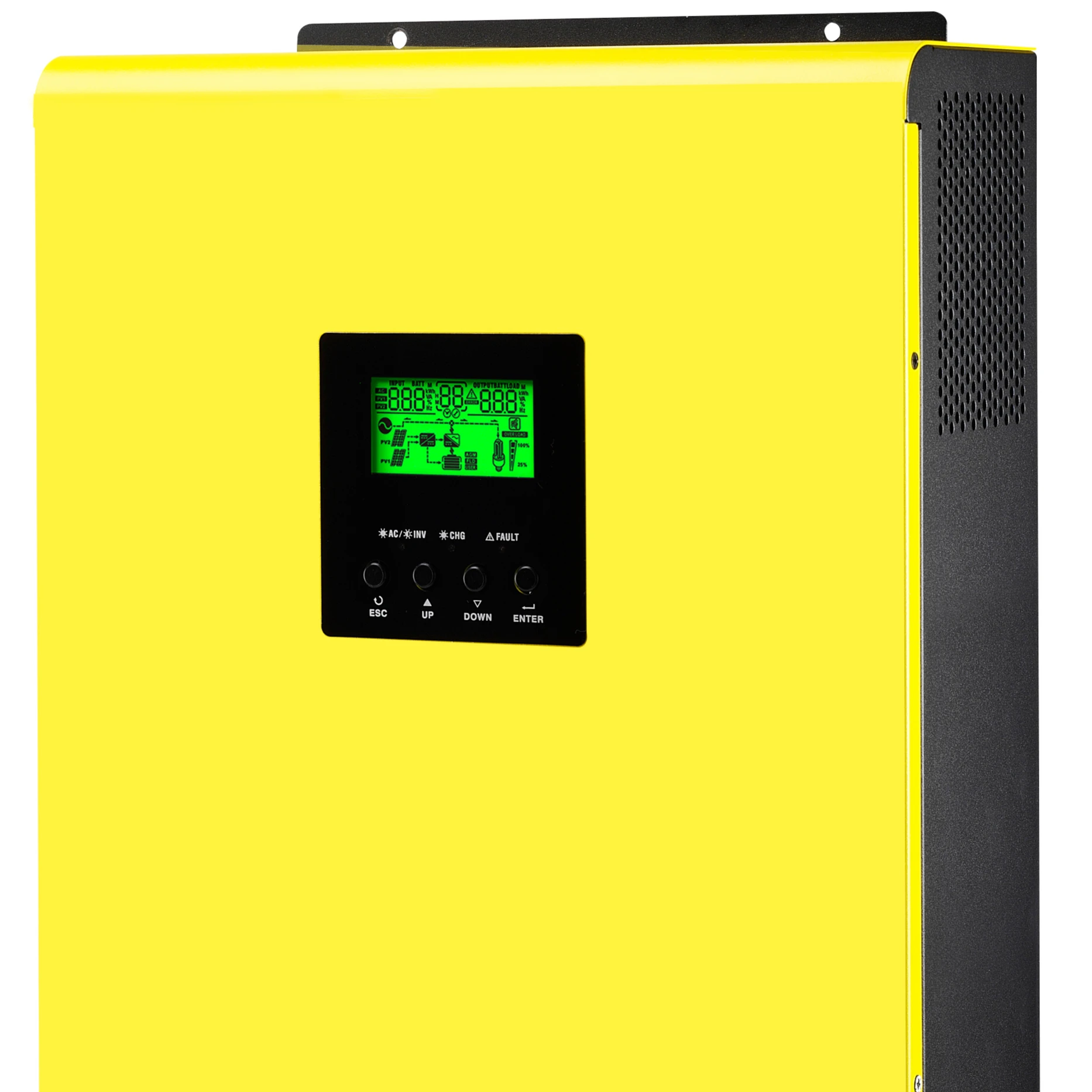 Best efficiency On-Grid Solar inverter 2KVA 3KVA 5KVA Hybrid solar panel inverter Puresinewave inverter on grid