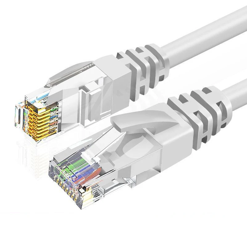 Factory customized 1m 2m 3m 5m 10m pvc lan internet ethernet rj45 8p8c utp network patch cord Communication cat6 data cable