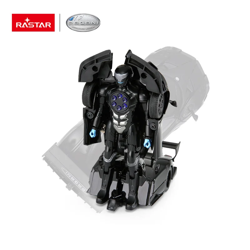 Children Gift mini toy Rastar x  Pagani Zonda R diecast car 1:32 Transformable car Toy Robot For Kids