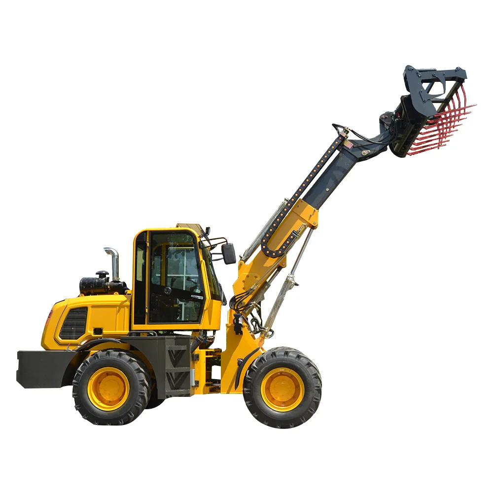 Factory Direct Export TL2000 telehandler telescopic loader 4x4 front end loader