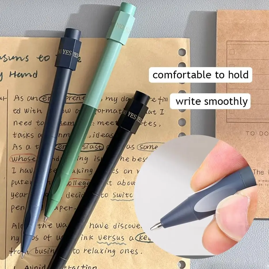 New Fidget Spinner Pen Kit, EDC Ballpoint Pen, Creative EDC Gadget for Office School, Fidget Pen Gift to Relieve Stress Anxiety