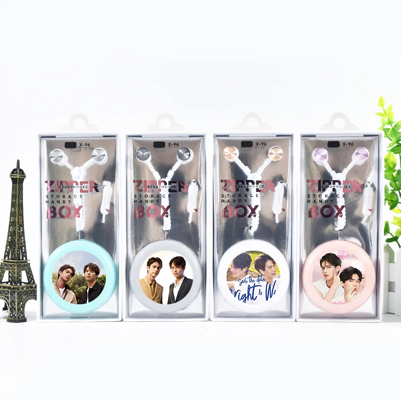 Thai star F4 BRIGHT-WIN Headphone Set Portable Wired Headphone Noise Reduction Music Headphone in-earphone