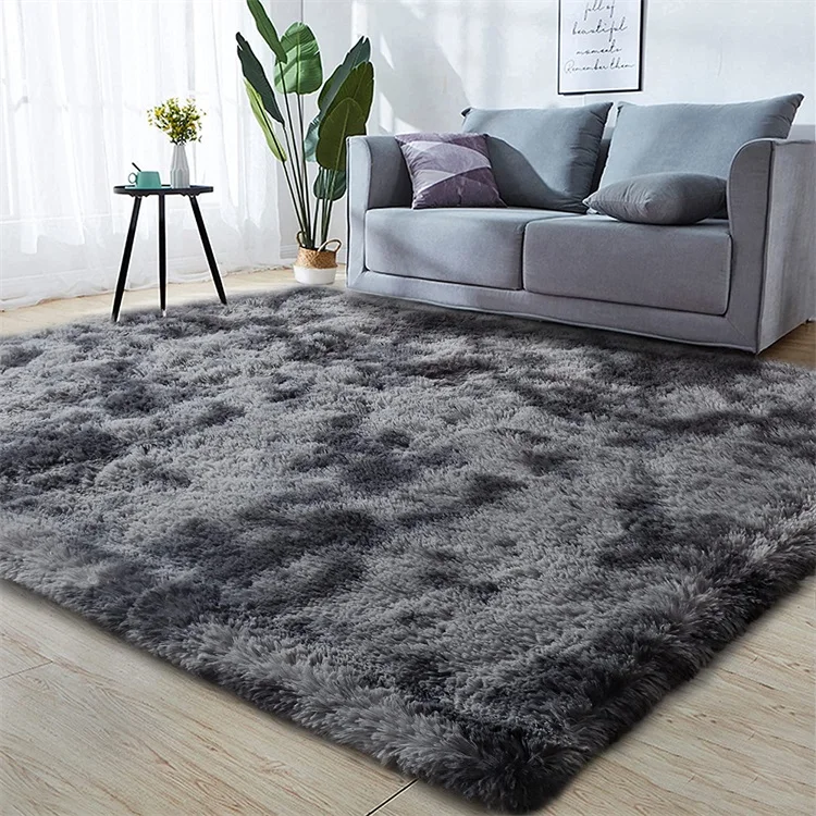 factory Outlet living room bedroom fluffy Plush carpet and rugs tapetes