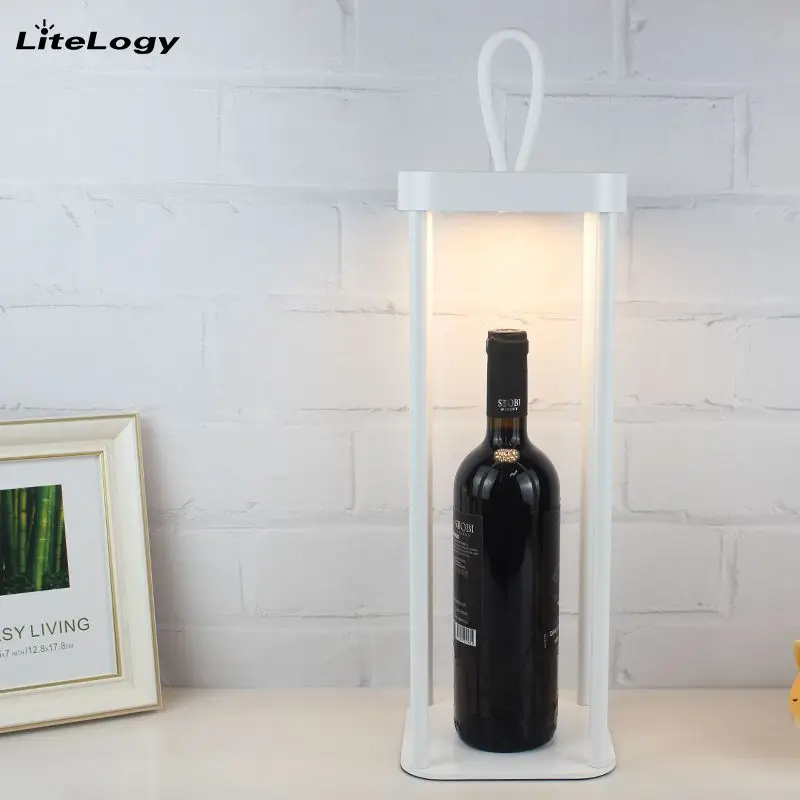 Outdoor Hotel Dining Restaurant Decorative Bedside Nachttischlampe Mit Batterie