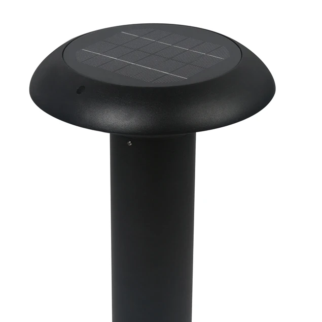 solar cell lamp bollard light garden solar lights 2-in-1 waterproof outdoor lamparas solares de led