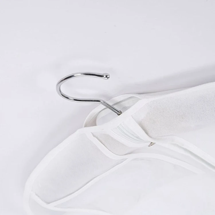 Белые нетканые Свадебные платья с принтом на заказ сумки