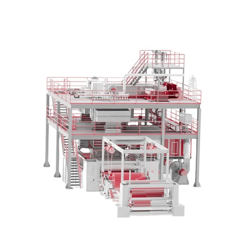 KH SS 3200 мм 4800 мм SS PP машина для изготовления нетканых тканей для детских и взрослых подгузников