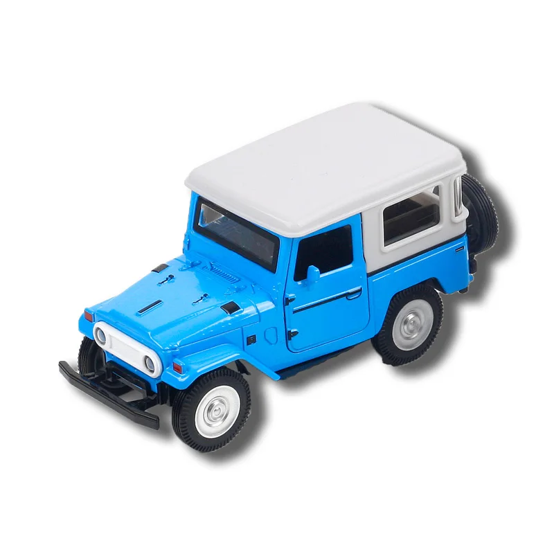 1:32Simulation Toyota FJ40 Diecast Model Car Toys High Playability Suitable For Gifts Promotional Sliding Alloy Car