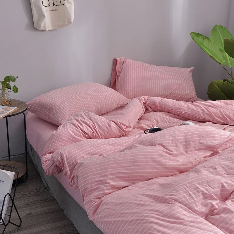 High Quality 100% Cotton Duvet Four In One Bedding Sheet Sets Bedding Basics Kids Bedding Set