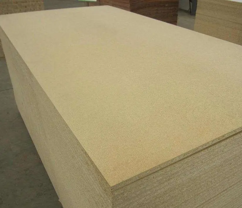 Good quality 12mm 15mm 16mm 18mm white Particle board melamine paper faced chipboard for cabinet furniture