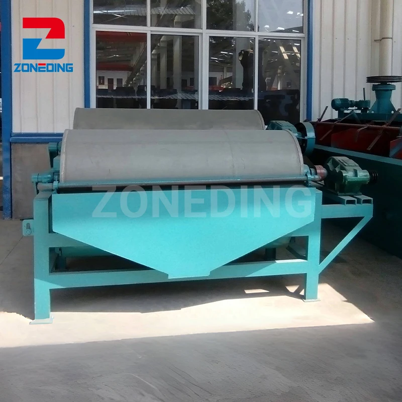 Mineral Industrial Magnets Gold Ore Permanent Magnetic Separator Copper Separation Machine