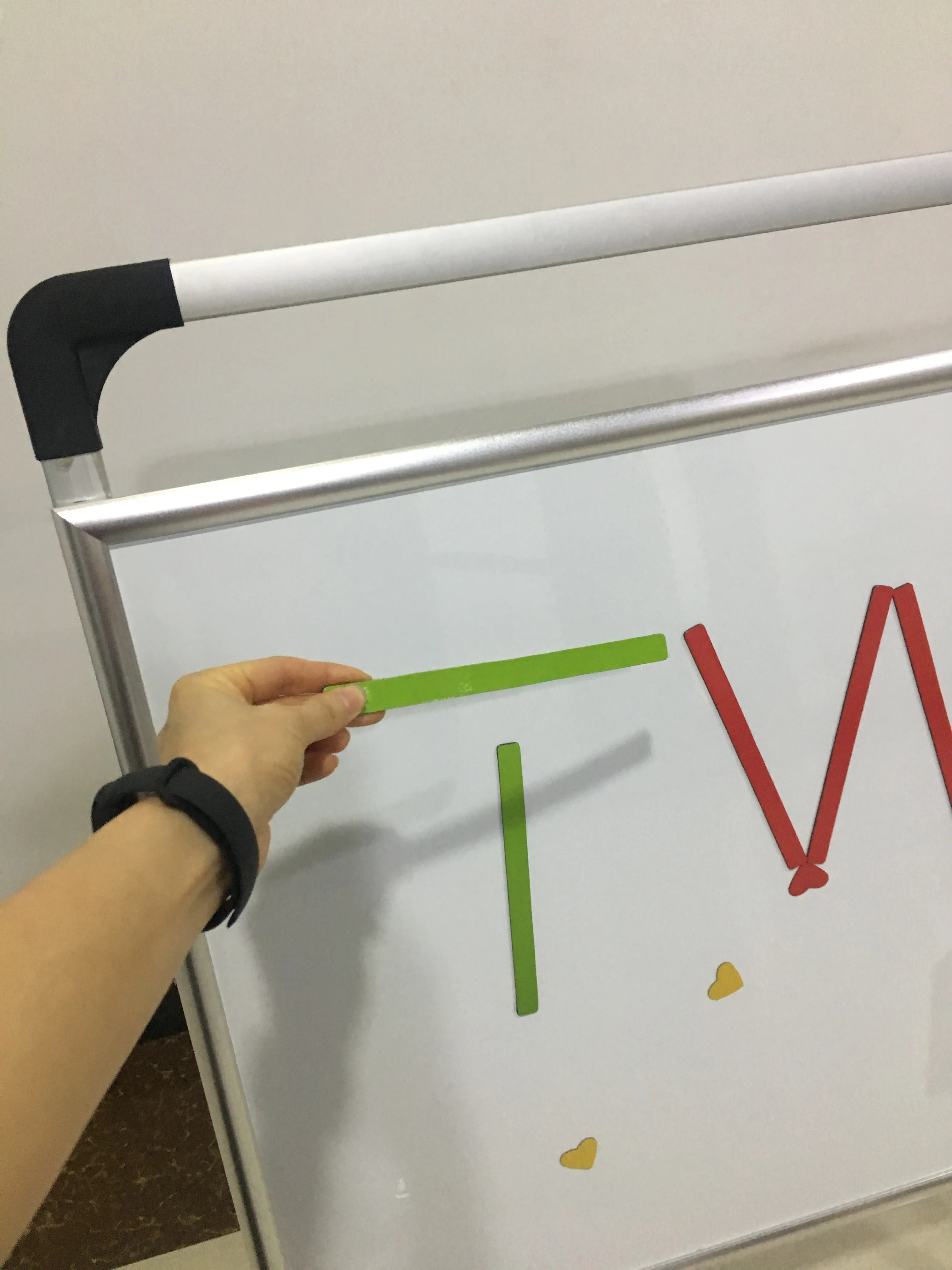 single-sided stable magnetic board  A Frame  poster stand advertising stand