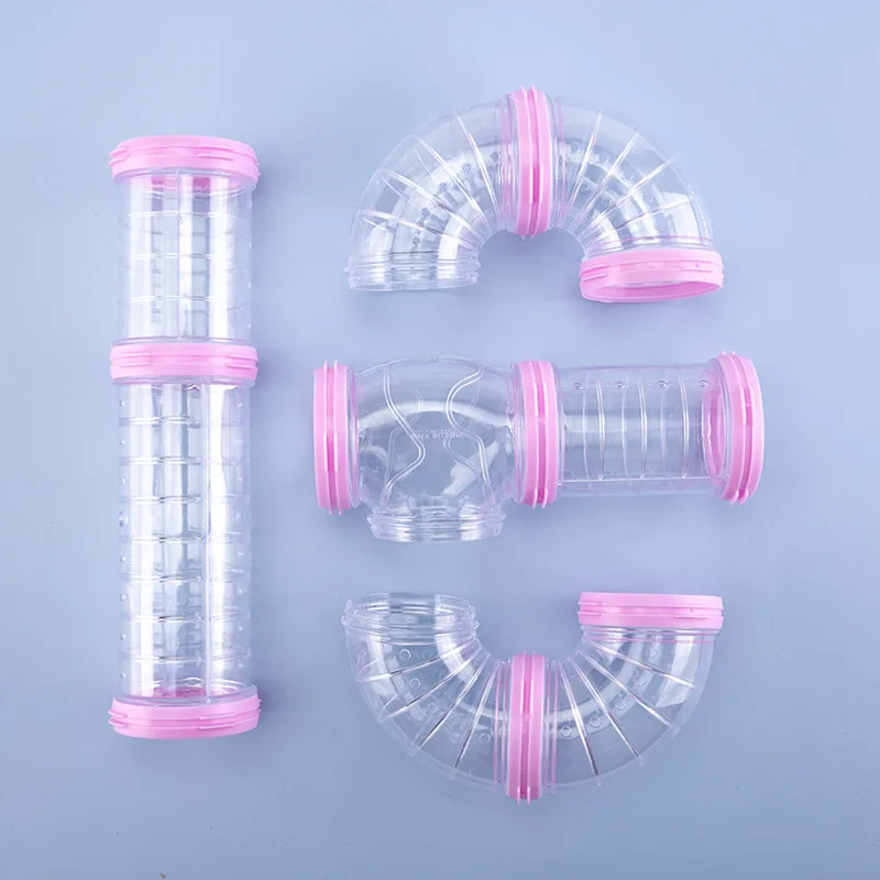 5.5cm Hamster Tunnel Interactive Hamster Toys 4 Pack Pet Supplies Wholesale