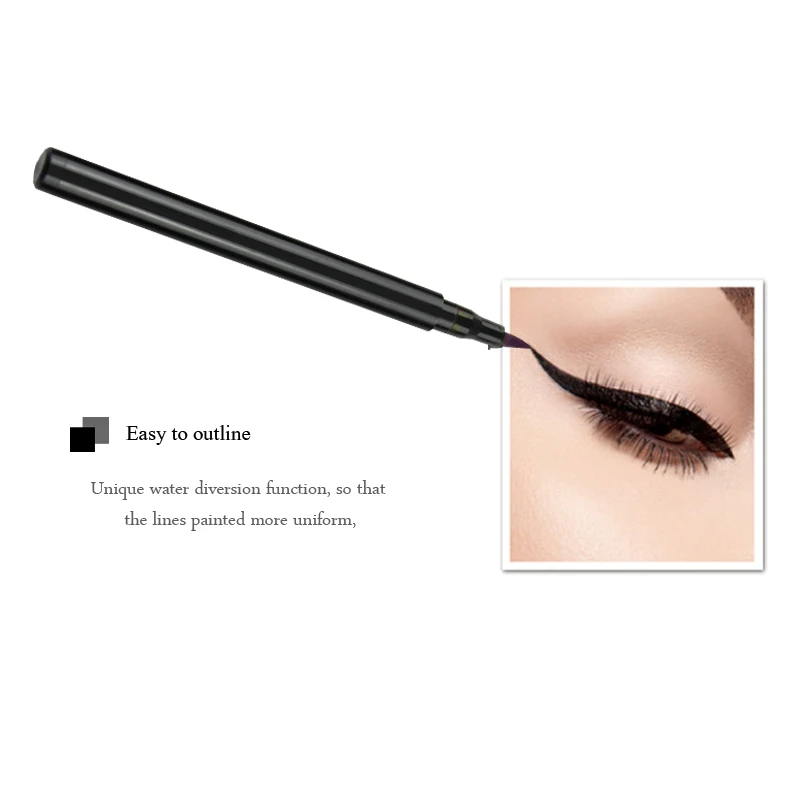 Private Label Magic Eye Makeup Waterproof and Long Lasting Gel Eyelin Pencil Magnetic Colored Liquid Glitter Eyeliner