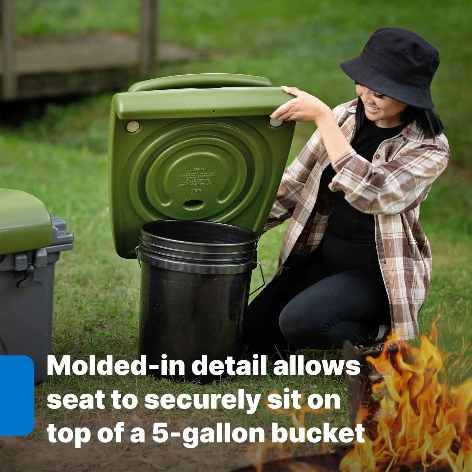 Outdoor Chair Foldable Adult Flip Seat For Poolside Tailgating Camping Sporting Events Picnic And Beach Chair