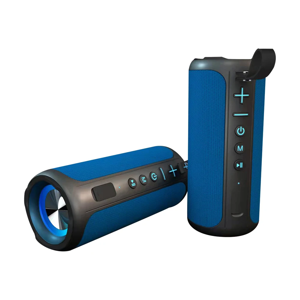 CYB-S7X IPX6 15w dual speaker with high power output built-in 2400mAh large capacity battery/LED lighting for outdoor