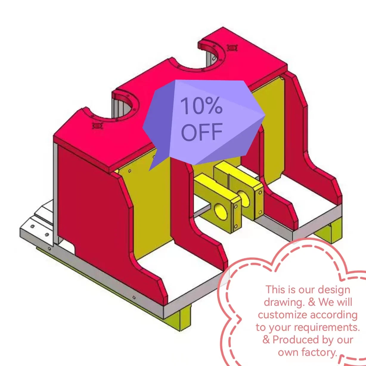 Environmental protection dust removal equipment Dusting drum Non-standard equipment manufacturing flipper guide