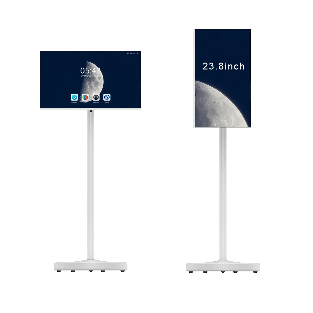 Factory Wholesale Portable Adjustable Smart Gaming Mobile Monitor Holder Display Floor Stand