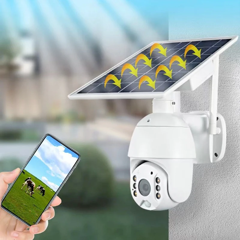 Factory Price Manufacturer Supplier CCTV Wifi Security Camera Solar Camera System 4G Wifi Camera