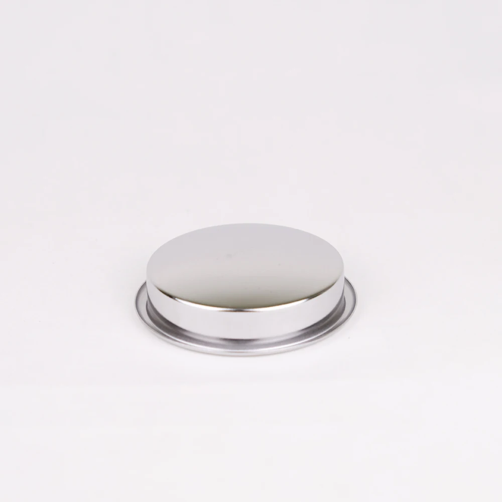 58mm Stainless Steel Manual Blind Filter Set for Espresso Coffee Maker Back Flush Basket with Plastic Insert for Tea