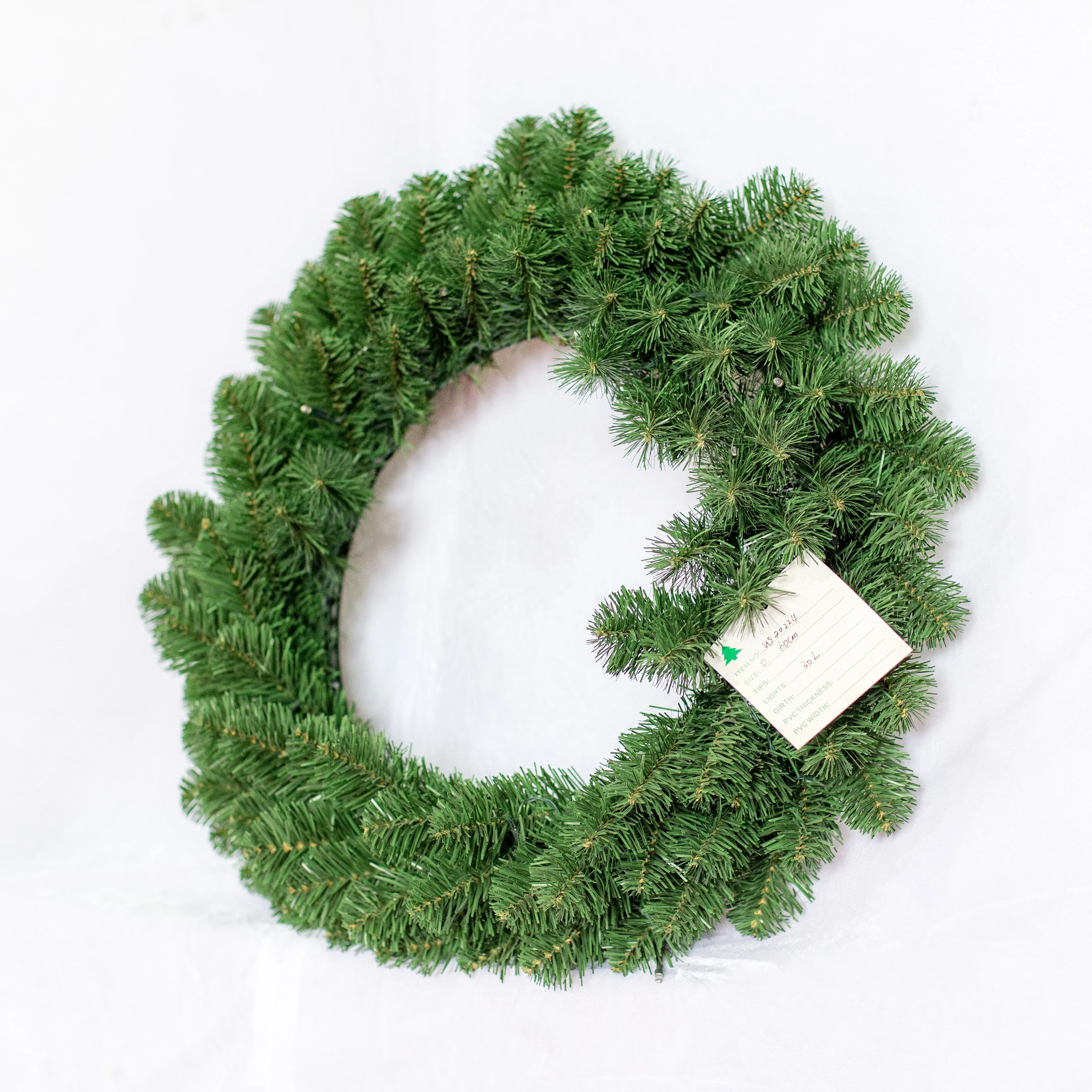 2022 New Product Artificial Pvc Christmas Green Garland Christmas Tree Wholesale