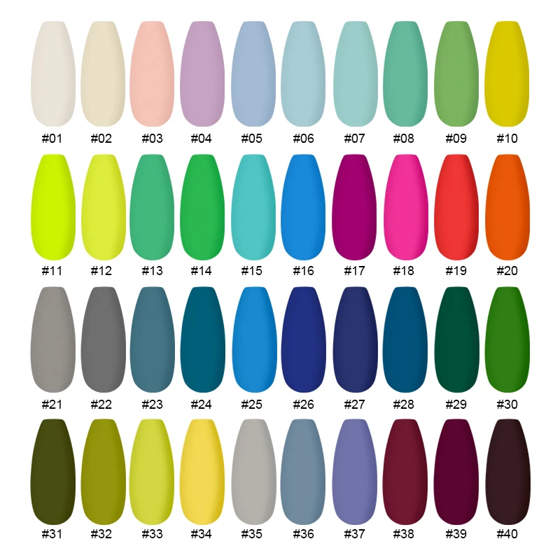 Free Sample Vdn Nail 3 Step Gel Color Autumn Collections Gel Nail Polish