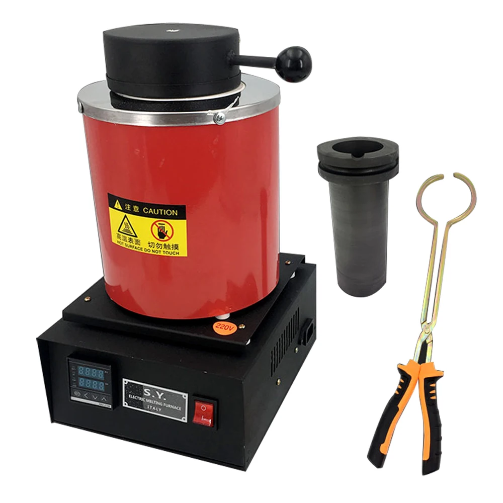 Precious Metal Gold Palladium Rhodium Refining Machine Portable metal Melting Electric Furnace