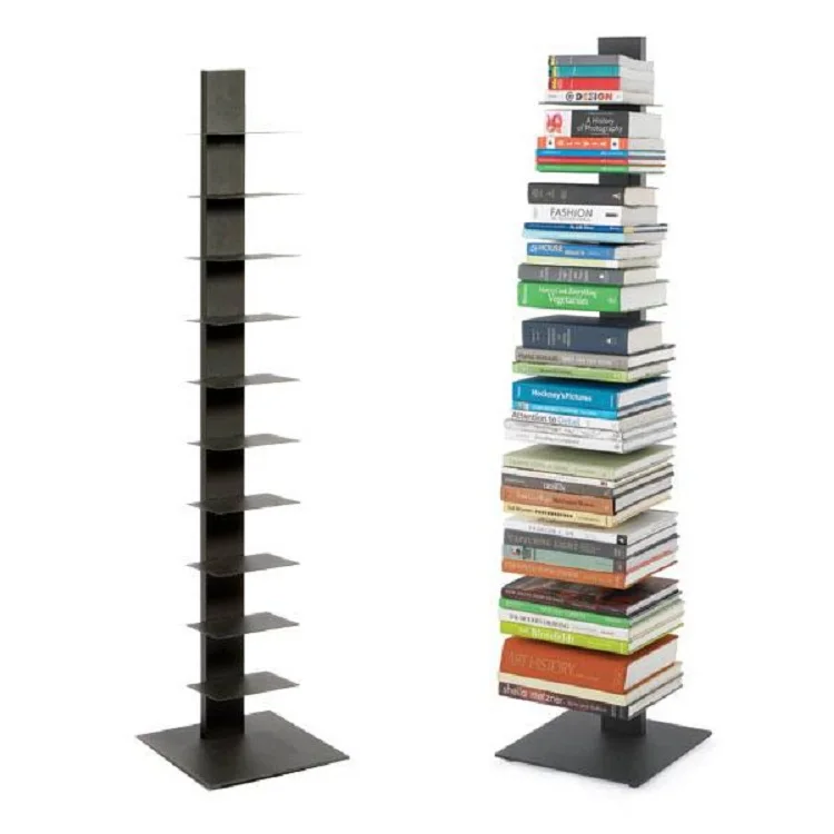 Customization Metal Display Steel Rack  Supermarket Book Holder Stand Shelf Powder Coated durable