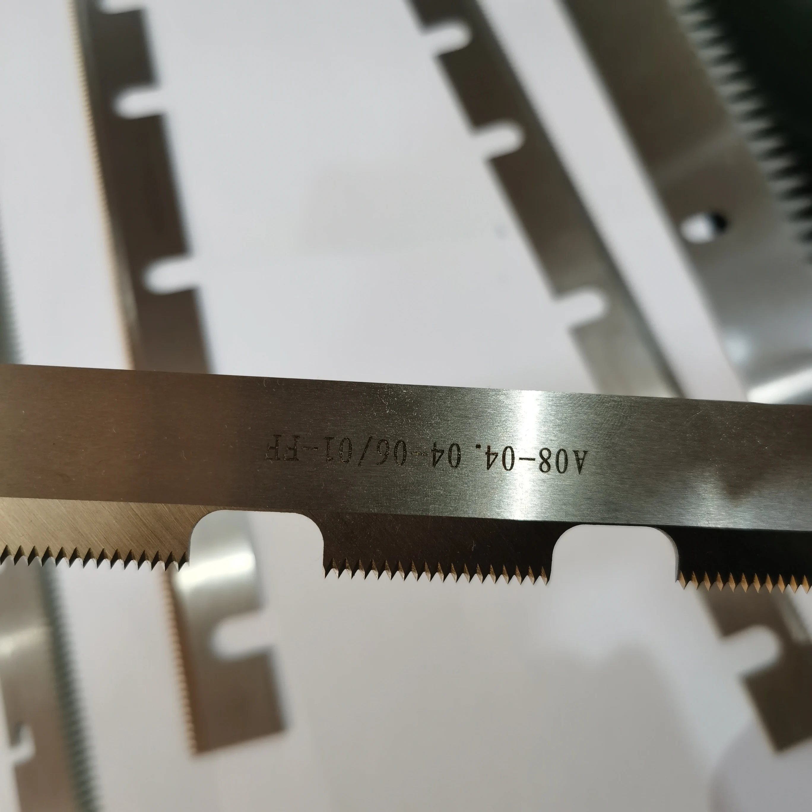 Perforation Blades For Packaging Machine Toothed Blade