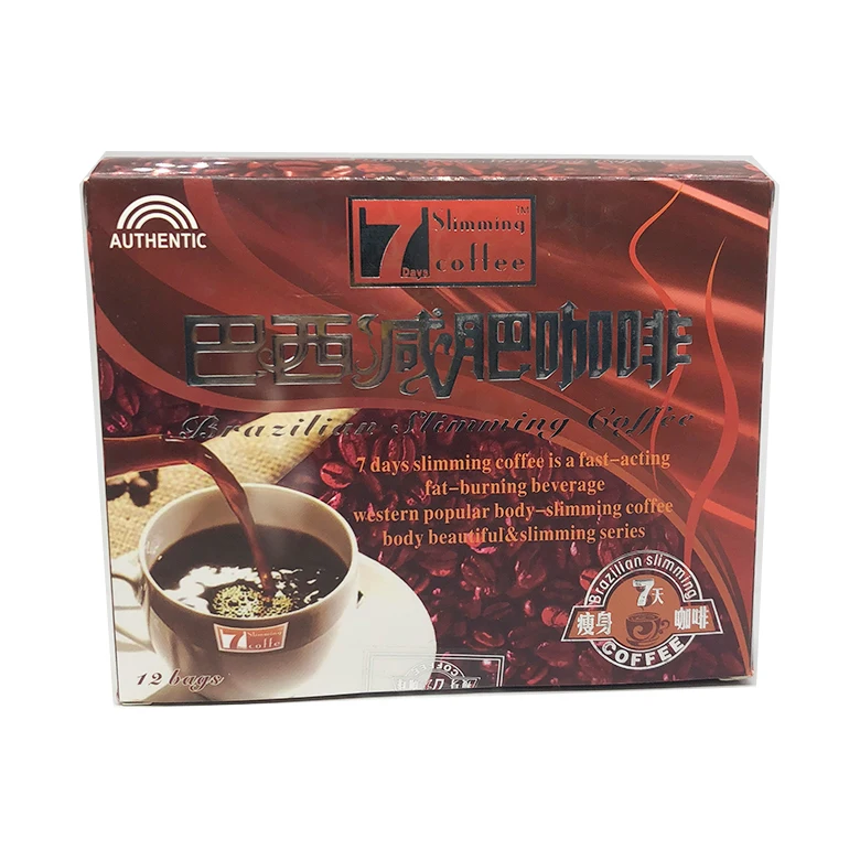 
7 days Slimming Brazilian coffee Weight loss products for burning fat 