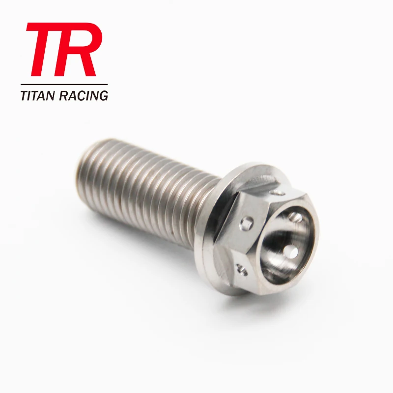 M8 M10 Titanium Caliper Bolts Race Spec Hex Flange Bolt