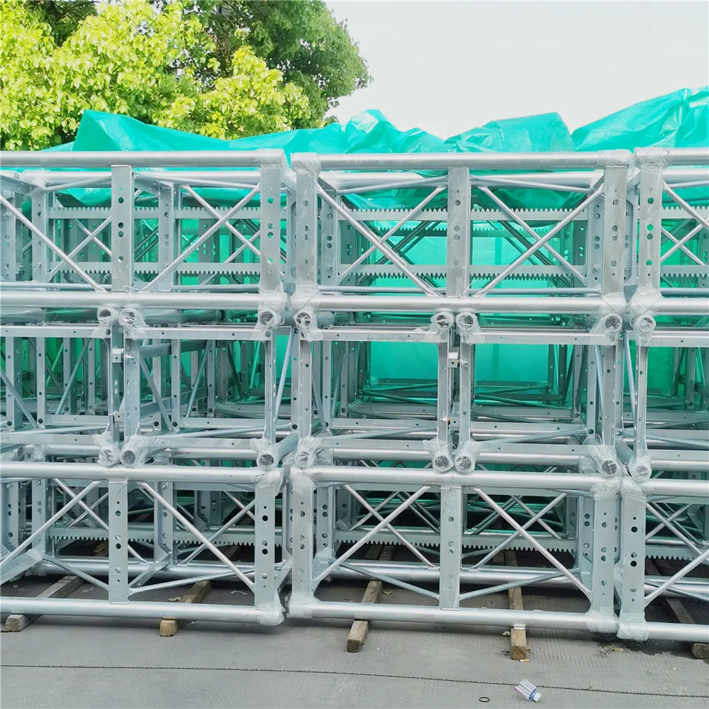 SC200/200TD Double Cage Construction Building Hoist Cargo Lifter