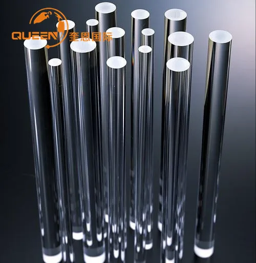 Королевский прозрачный стержень из кварцевого стекла, стержень из кварцевого стекла от 2 мм до 50 мм, стержни из кварцевого стекла