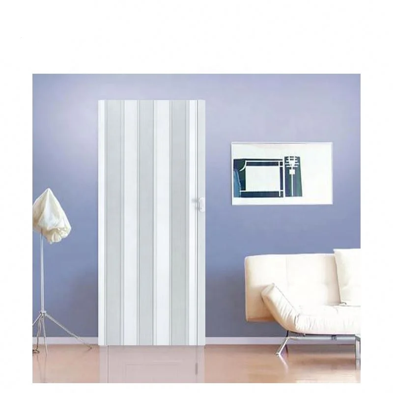 Save space plastic folding door for bathroom balcony screen folding doors